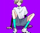 最短2日◎お好みに合わせたイラスト描きます SNS用アイコン、TRPG用立ち絵などなんでも描きます。 イメージ3