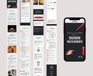 低コスト！Studioでホームページ制作します 【中小企業様・個人事業主様向け】テンプレートを使用して制作！ イメージ3