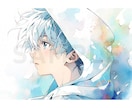 透き通るような、淡く儚い青春色のイラストを描きます 【君の名は。】や【あの花】風の、爽やかなファンタジー画の制作 イメージ1