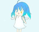 ゆるっとかわいい女の子のアイコンを描きます 配信やSNSのアイコンをゆるかわにしませんか？ イメージ3