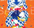 フライヤーなどに!可愛いイラスト描きます 限られた配色で目を惹くカワイイイラスト描きます イメージ4