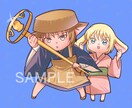 配信使用OK！可愛いデフォルメイラスト描きます 同人経験あり！あなたの「うちのこ」を可愛く描きます イメージ2