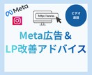 Meta広告とLP改善アドバイスします メニュー2種類を合計した内容です イメージ1