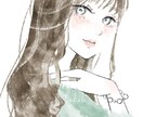 水彩タッチのおしゃれなアイコンを描きます 世界にひとつのイラストで覚えてもらえる！会話につながる！ イメージ3