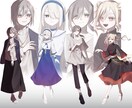 TRPGなどの立ち絵イラスト描きます 最短3日〜5日で納品できます！！ イメージ5