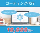 Webサイトのコーディング代行、承ります 標準でレスポンシブ対応 / アニメーション対応可能 イメージ1