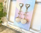 可愛いレジンアクセサリー制作します 手作りのレジンパーツ×お好みのコネクター×ポストが選べる！ イメージ2