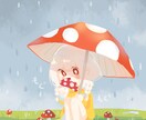 可愛い一枚絵·アイコンなどを描きます かわいい系·ちびキャラを描きますよろしくお願いいたします。 イメージ5