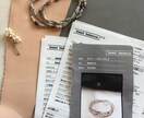 ビーズアクセサリーキットの製作代行を行います 図案があれば材料調達から！事前に確認、丁寧に作ります！ イメージ1
