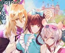 商用可☆女性向け、乙女向けイラスト制作します 繊細な雰囲気や光塗り、厚塗りのイラスト イメージ1
