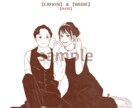 シンプルなワンカラー似顔絵イラストを描きます ワンカラーでシンプルなイラストをお写真から作成いたします イメージ3