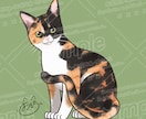 大切なペットや動物のお写真をイラスト化します SNS等のアイコンやグッズにもお使いいただけます イメージ3