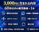 AIショート動画を制作します 台本・AI音声・字幕・BGMまでまとめて対応 イメージ2