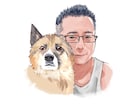 愛犬のイラスト描きます [犬以外も可！]記念日や思い出、プレゼントに！ イメージ3