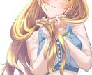 綺麗でかわいいイラストを制作致します バストアップ、立ち絵、一枚絵に対応 イメージ2