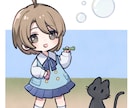 スピード納品！個性的で可愛いミニキャラ描きます 柔らかくて可愛いミニキャラを安価でご案内！ イメージ2