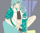 かわいい女の子描きます お手軽にあなたの理想のキャラクターをお描きします！ イメージ5