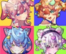 キラキラ可愛いイラスト描きます 商用利用OK！アイコン、立ち絵等幅広く受け付けております！ イメージ2