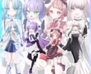 可愛くてかっこいいあなただけの立ち絵制作します TRPGやIRIAM、活動用の立ち絵が必要な方へ！ イメージ3