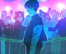 最短２日！MVのサムネ描きます 物語性のある背景込みの一枚絵を最短２日でお届けします イメージ3