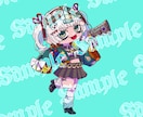 パキッとした絵柄でデフォルメキャラ描きます 2〜3.5頭身のキャラクターイラストが必要な際に是非！ イメージ8
