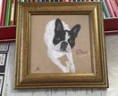 温もりを感じるペット似顔絵を描きます 贈りものにも最適なミニ似顔絵です♪ イメージ4