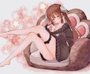 商業利用可 イラスト制作いたします 可愛いおんなのこのイラストをおつくりいたします＞＜ イメージ3