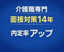 介護職　面接対策　履歴書・転職理由まで対応できます 転職理由を聞かれると詰まる。介護の面接が怖い人のための対策 イメージ1