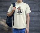 愛犬・愛猫の世界にひとつだけのTシャツつくります グラフィックデザイナーが作るオリジナルのTシャツ♥♥♥♥ イメージ3