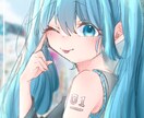 イラスト、アイコン制作を可愛らしい絵柄で描きます まずは画像を見てね！絵描き歴6年以上の私が制作いたします☺️ イメージ5