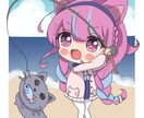 商用利用可！ちびキャラアイコンイラスト描きます ゆる~く可愛いイラスト、アイコンを求めているあなたに！ イメージ2