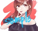 SNS用のアイコン描きます 修正回数無制限！凝り性の方向け イメージ4