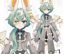 商用利用可！Live2Dパーツ分けイラスト描きます 納品後のモデリングまでしっかりサポート！ イメージ2