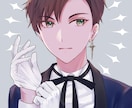 イケメンイラストをお描きします 商用OK  一枚絵・書籍表紙・歌ってみた ・立ち絵等 イメージ2