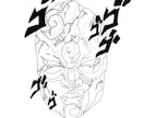 優しい彫り師がtattooデザインを描いてます 彫り師の方に相談する前に頭の中のデザインを起こします イメージ3