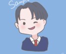 ほんわかゆるっとした似顔絵を描きます SNSやブログのアイコンにどうぞ イメージ4