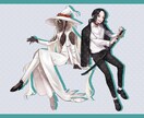 魅力的なTRPG/Vtuber立ち絵描きます TRPG/動画/ゲーム、相談次第で対応します！ イメージ6