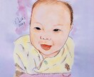 お祝いなどの贈り物に水彩画で似顔絵等お描きします PCじゃない手描きの温かい線画から水彩画まで楽しいイラスト、 イメージ4