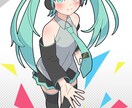可愛い女の子のイラスト制作します 観賞用、立ち絵、アイコンやサムネイルに イメージ4