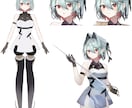 あなただけのオリジナルキャラクターを制作します ファンタジーから学生風まで多種多様なデザインに対応可能です！ イメージ4