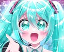 キラキラ☆可愛いイラスト描きます 実績有り、キラキラなイラスト☆気軽にお問い合わせください！ イメージ1