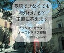 英語ができない状態で海外行けるか正直に答えます 経験者だから言えるリアルをそのままお伝えします イメージ1