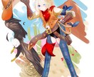 様々な雰囲気の一枚絵作成できます 商用◎3月内であればスピーディーにご対応可能です♪ イメージ6