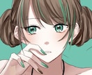 sns用アイコン作成します かわいいイラスト、女の子を描くのが得意です！ イメージ3