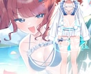 企業実績有！お好きなイラストお描きします Vtuber立ち絵、一枚絵、歌ってみたイラスト、など✧*。 イメージ3