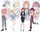 商用可キャラクターデザイン・立ち絵イラスト描きます TRPG・IRIAM・VTuberやグッズなどに イメージ7