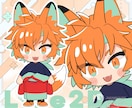 ミニLive2D用パーツ分けイラスト製作します ちびキャラをLive2Dで動かしたい方に！ イメージ1