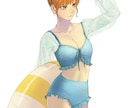 アイコンや動画用のイラスト描きます 可愛いものから色っぽいものまで！ イメージ1