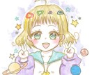 ふんわり♡可愛いアイコン描きます 透明感と可愛さのコンボ！紙風船のようなイラストです イメージ7