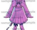 一枚絵、立ち絵、アイコンなどのイラストを提供します キャラクターデザインなどもお任せください！ イメージ10